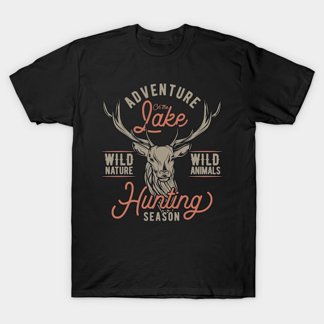 Hunting season T-Shirt by peace and love